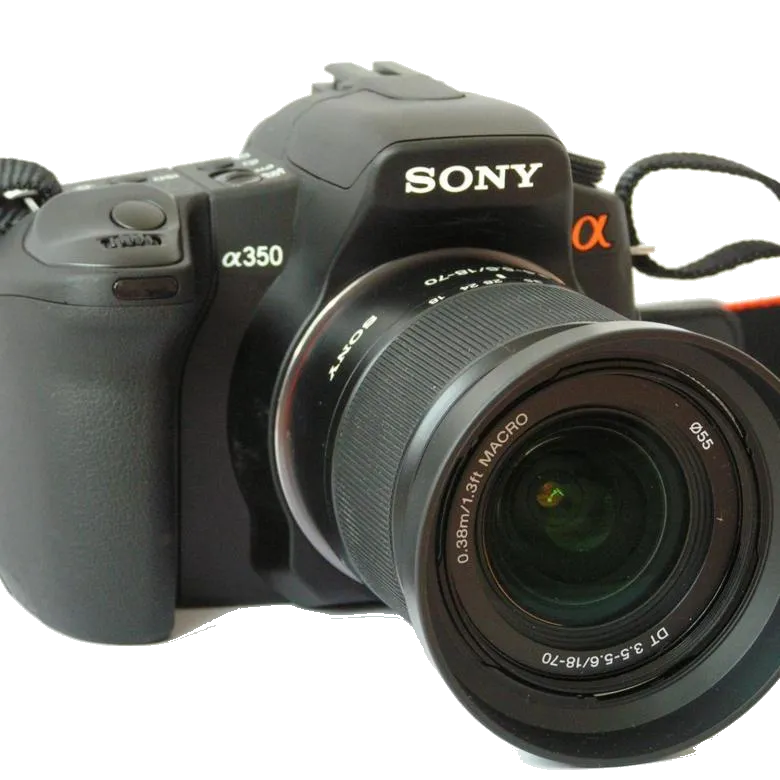 Замена задней панели Sony A350 