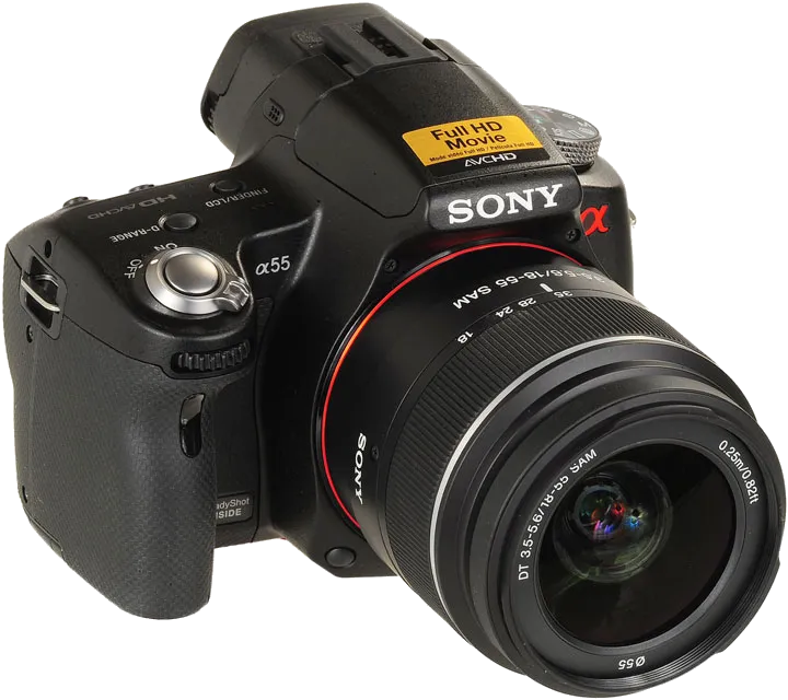 Замена задней панели Sony A55 