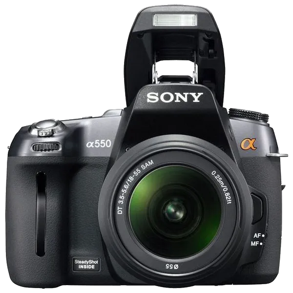 Замена задней панели Sony A550