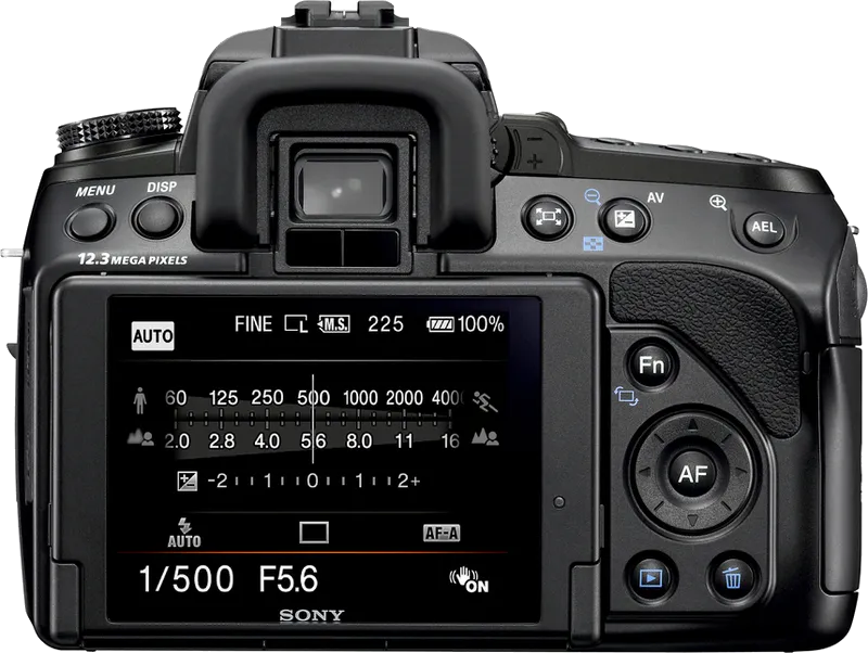 Замена задней панели Sony A500