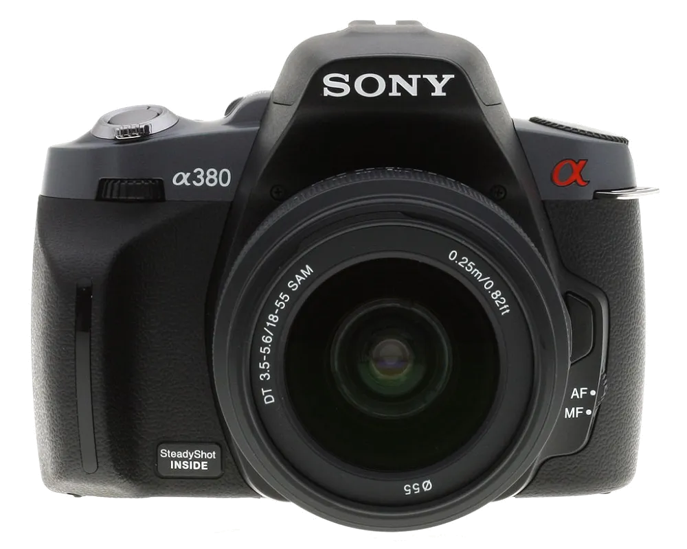 Замена задней панели Sony A380